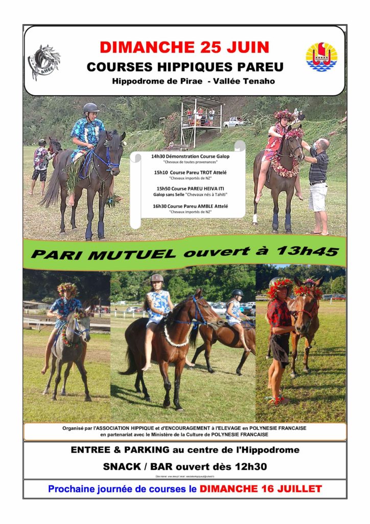 Galop 1 - Fédération polynésienne d'équitation